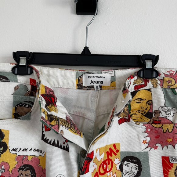 Reformation Comic Book Jeans - Picture 4 of 4